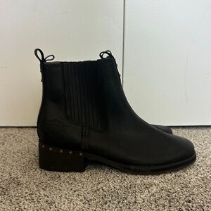 Harley-Davidson Women's Black Leather Booties